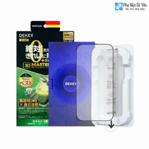 Kính cường lực DEKEY Master Glass 3D Sentery cho iPhone 17 Series/ iPhone Air