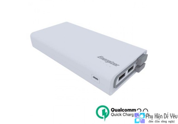 Pin sạc dự phòng Energizer UE20001QC - 20,000mAh, QC 3.0