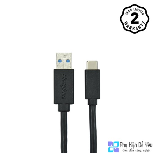 Cáp USB-C to USB 3.0 Energizer 1m - C11C3AMGBK4