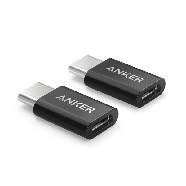 Bộ 2 đầu chuyển Micro USB sang USB-C Anker