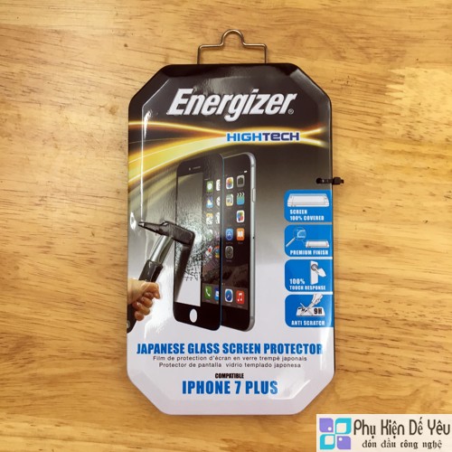 Kính cường lực Energizer HT ENHTTGPRIP7P cho iPhone 7 Plus/ 8 Plus