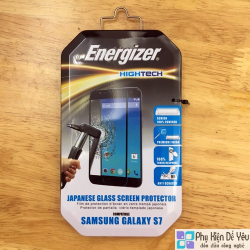 Kính cường lực Energizer HT ENHTTGPRS7 cho SAMSUNG Galaxy S7