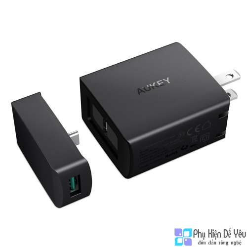 Sạc Aukey PA-Y7 Amp PD Duo - USB-C PD 2.0, 29W