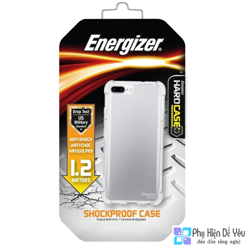 Ốp lưng trong Energizer HC chống sốc 1.2m cho iPhone 6/6s/7/8 Plus - ENCMA12IP7PTR