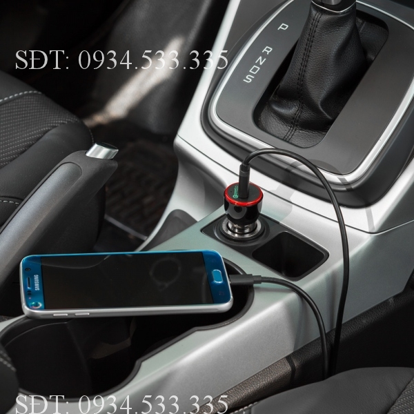 Sạc Ô Tô Anker PowerDrive+ 1 - Sạc Nhanh Quick Charge 2.0 - Màu Đen
