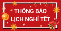 Thông báo lịch nghỉ tết Âm Lịch 2018