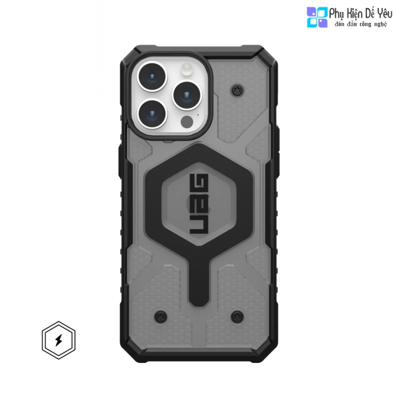 Ốp UAG PATHFINDER FOR MAGSAFE CLEAR IPHONE 15 PRO MAX