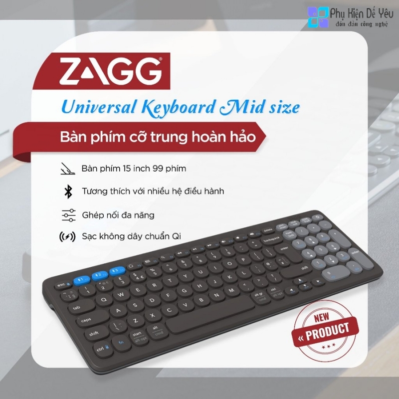 Bàn phím ZAGG Pro Keyboard 15 - 103211034